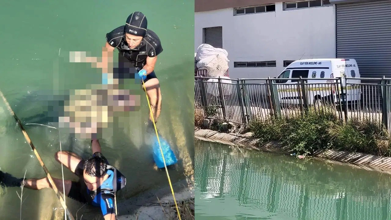Adana'da korkunç olay: Sulama kanalında erkek cesedi bulundu!
