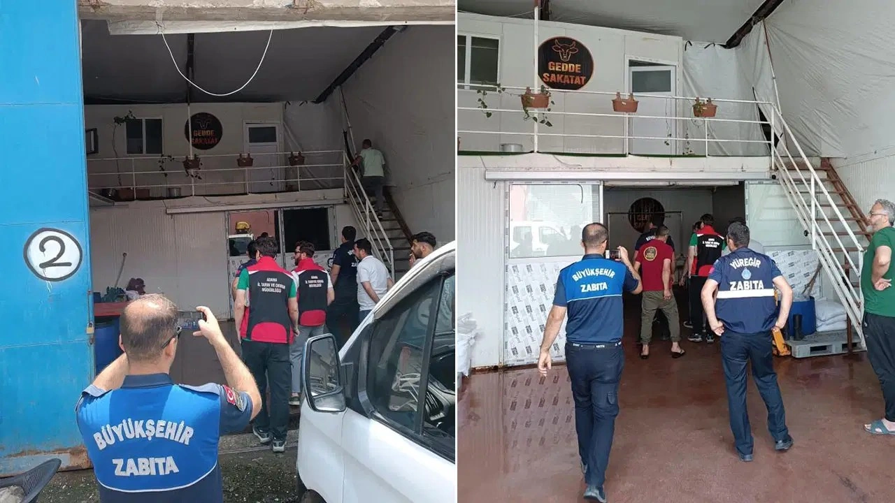 Adana'da tonlarca at eti ele geçirildi!