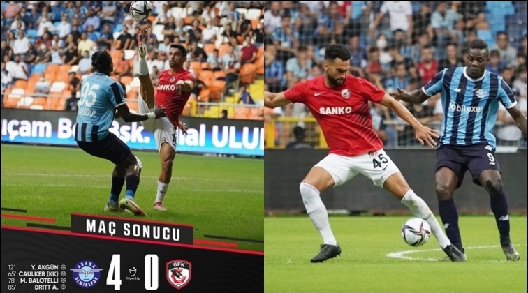 Adana Demirspor: 4 Gaziantep FK: 0