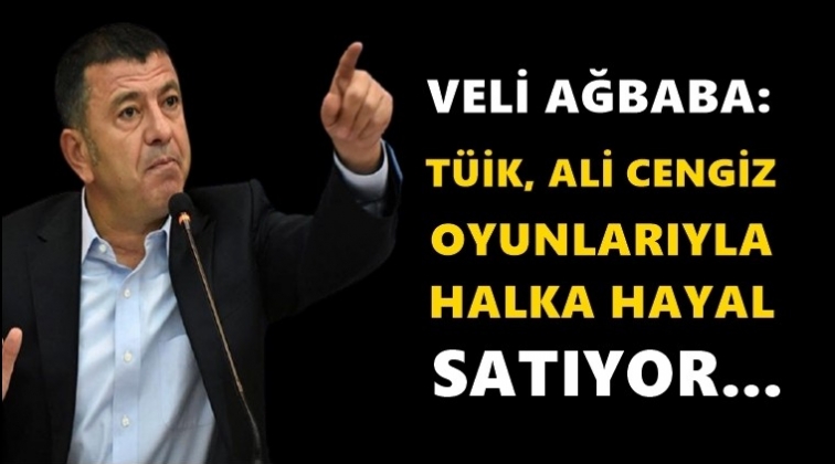 Ağbaba: TÜİK hayal satıyor