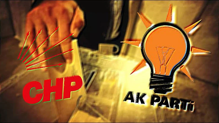 Ağustos ayının CHP ile AKP arasındaki  ilk seçim anketi!  