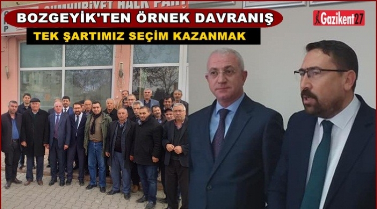 Ahmet Bozgeyik'ten Dinçkan'a tam destek
