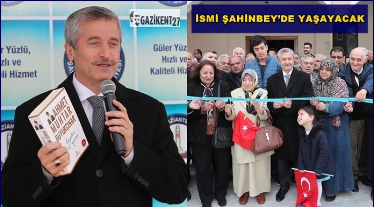Ahmet Muhtar Büyükçınar Cami törenle açıldı