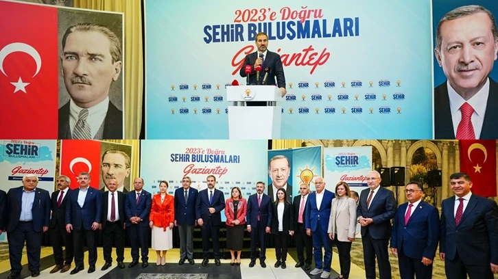 AK Parti Gaziantep'te &quot;2023'e Doğru Şehir Buluşmaları&quot;