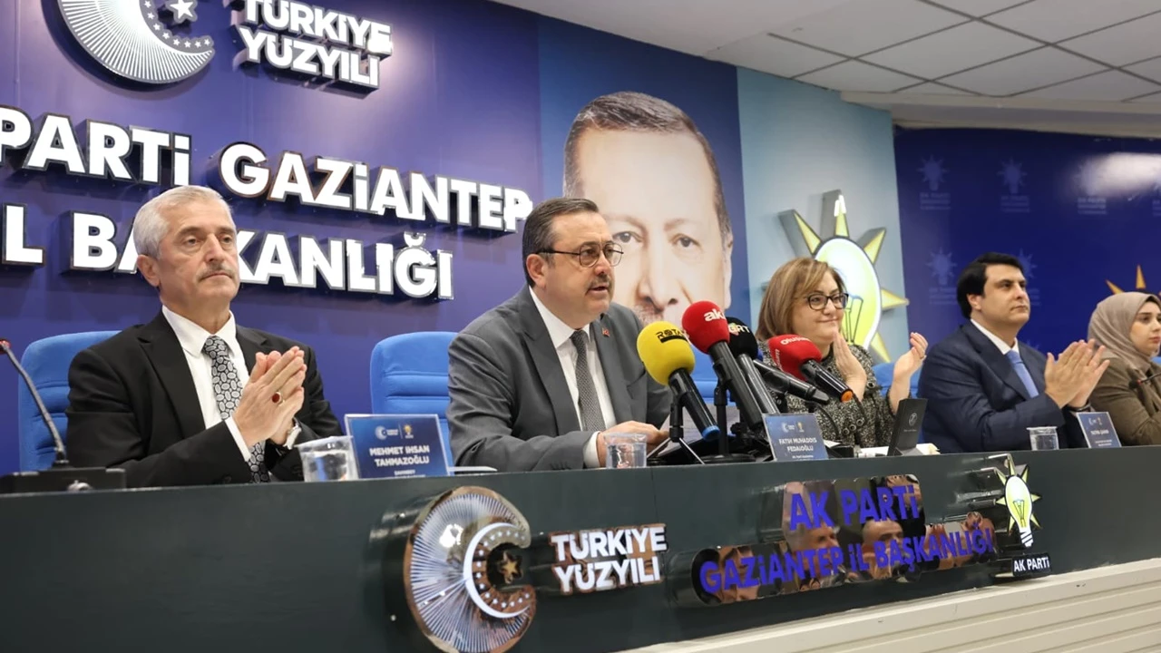 Ak Parti Gaziantep&rsquo;te T&uuml;rkiye ortalamasının &uuml;zerinde b&uuml;y&uuml;d&uuml;