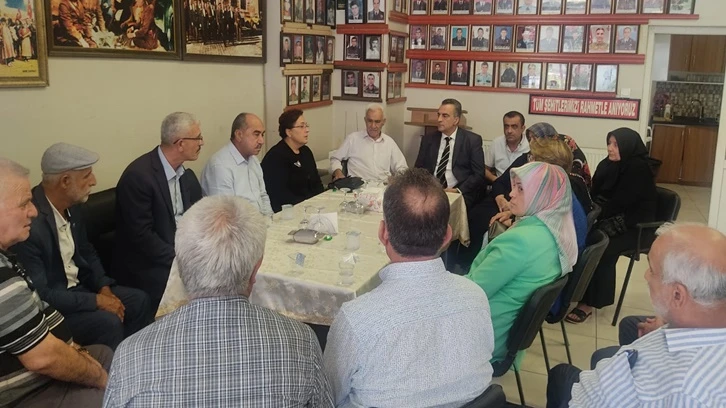 AK Parti Gaziantep’ten Şehit ve Gaziler Derneğine ziyaret