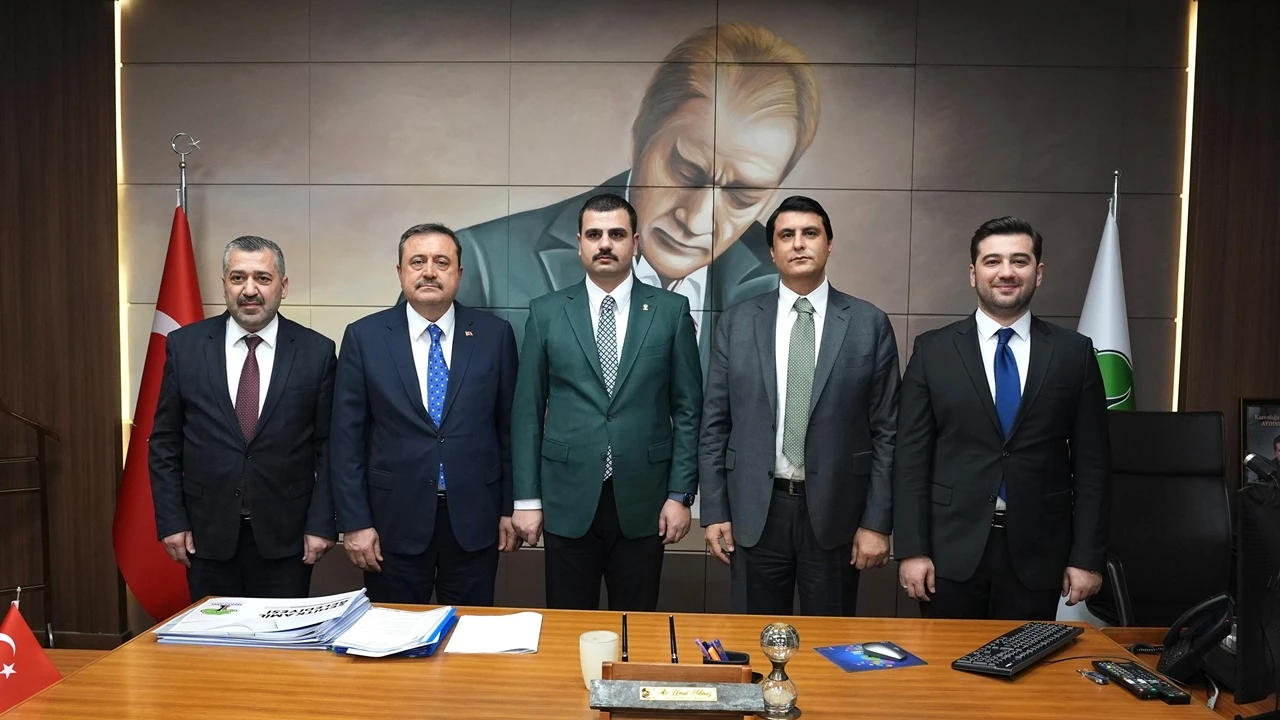 AK Parti Genel Sekreteri Yılmaz&rsquo;ı ziyaret etti