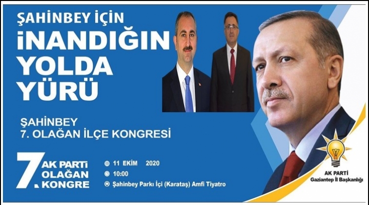 AK Parti Şahinbey'de kongre heyecanı