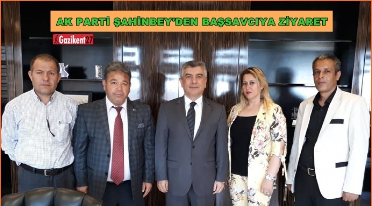 Ak Parti Şahinbey'den Başsavcıya ziyaret