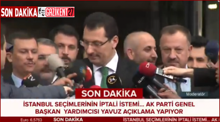 AK Parti'den olağan&uuml;st&uuml; itiraz başvurusu