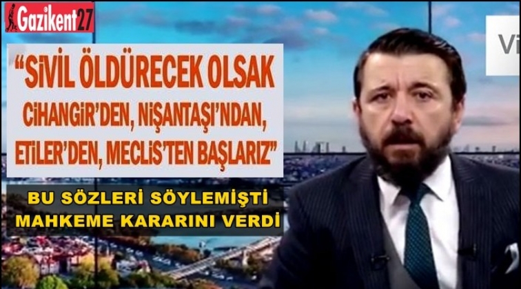 Akit TV sunucusuna hapis cezası