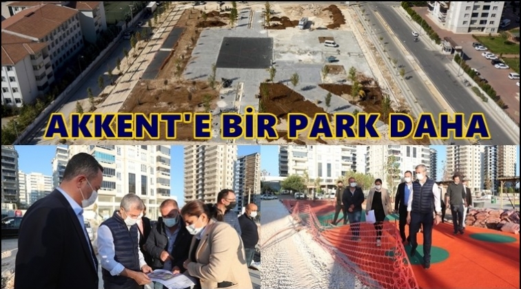 Akkent'e yeni park...