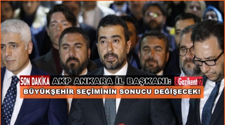 AKP Ankara: Seçim henüz sonuçlanmadı