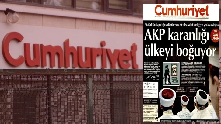 AKP'den Cumhuriyet gazetesine 100 bin liralık tazminat davası