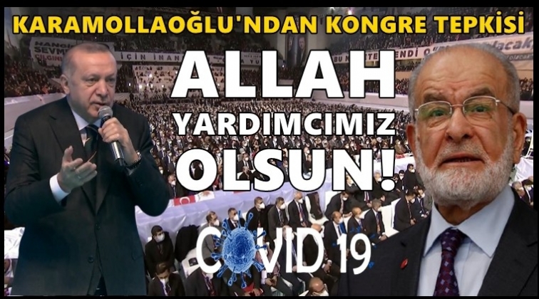 AKP kongresine tepki: Allah yardımcımız olsun
