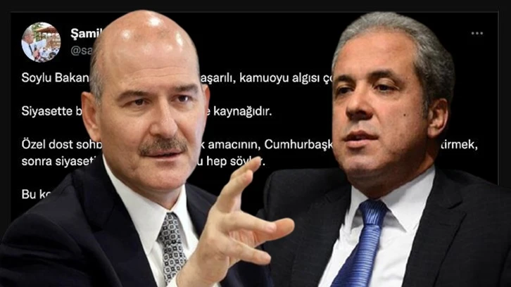 AKP'li Şamil Tayyar'dan bomba Soylu iddiası...
