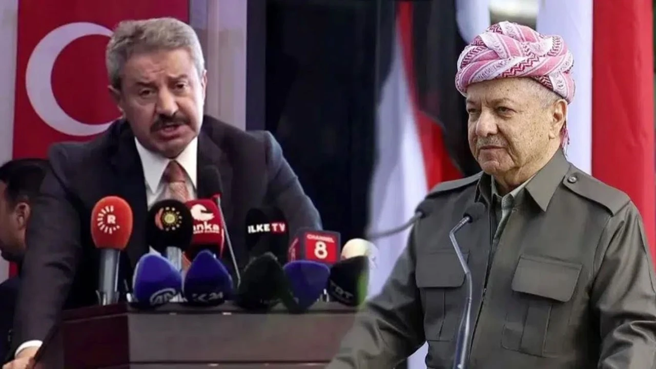 AKP'li vekil Barzani'ye övgüler dizdi: Sen bizim gözümüzün nurusun...