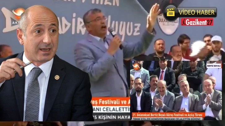 AKP'li vekil muhalefete hakaretler savurdu, vali alkışladı!