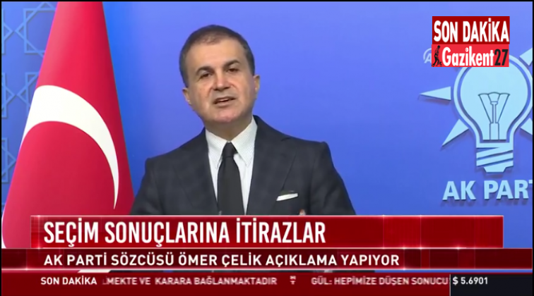 AKP Sözcüsü Çelik’ten İmamoğlu açıklaması!