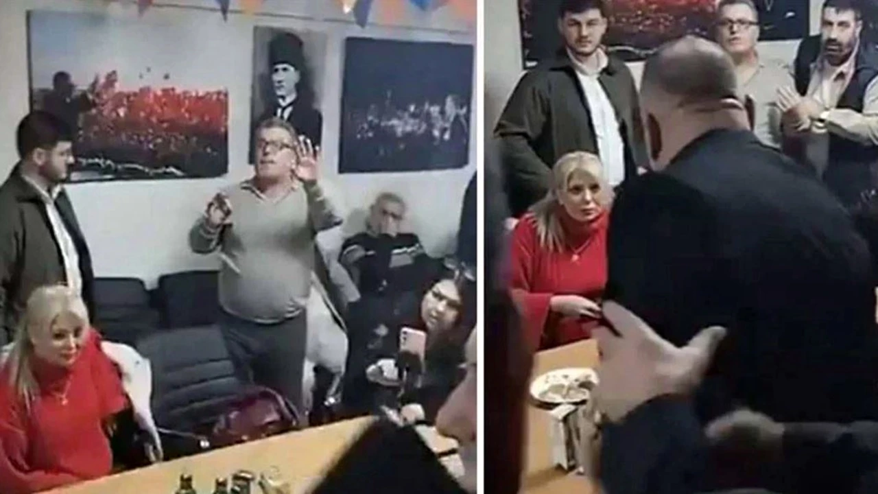 AKP toplantısında kavga: Basına yansırsa yakarım!