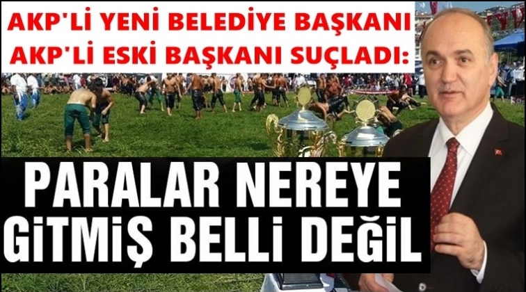 AKP’li başkan, önceki AKP’li başkanı suçladı!