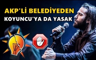 AKP'li belediye bir konseri daha yasakladı!