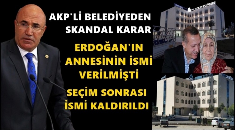 AKP'li belediyeden skandal!..