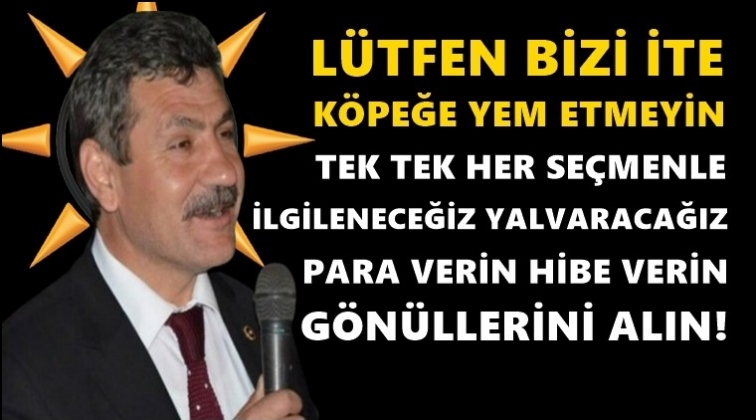 AKP’li isim seçmeni ikna etmenin yolunu açıkladı...