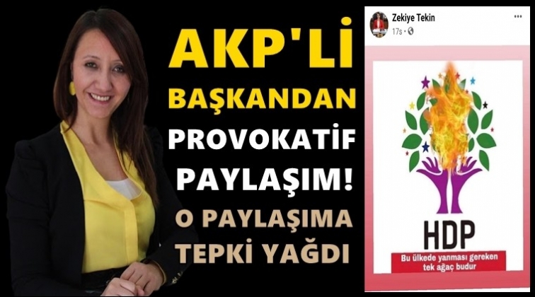 AKP'li isimden provokatif paylaşım!..