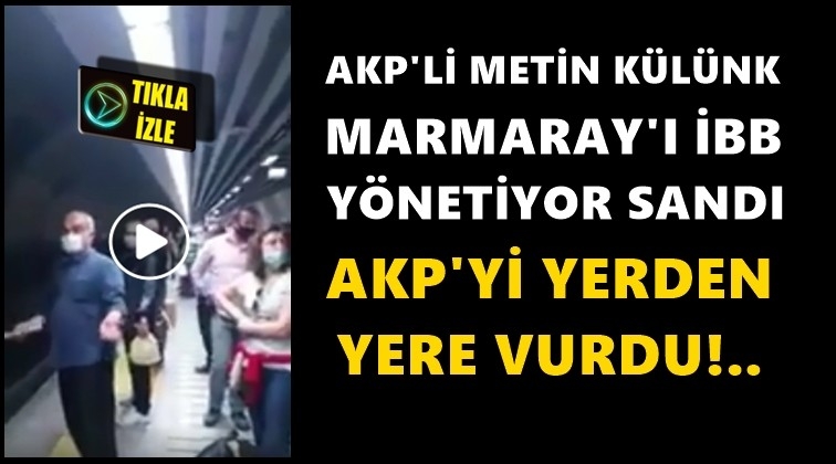 AKP’li Külünk, AKP’yi yerden yere vurdu!