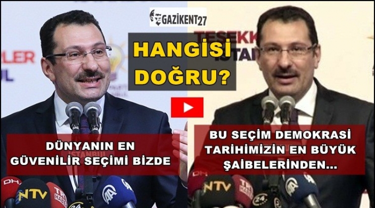 AKP’li Yavuz'un iki yüzü...