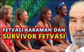 AKP'nin fetvacısı: Survivor caiz değil!