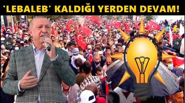 AKP'nin Lebaleb toplantıları kaldığı yerden devam!