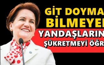 Akşener’den Erdoğan’a ‘şükürsüzlük’ yanıtı...