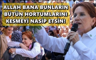 Akşener: Allah bana hortumlarını kesmeyi nasip etsin