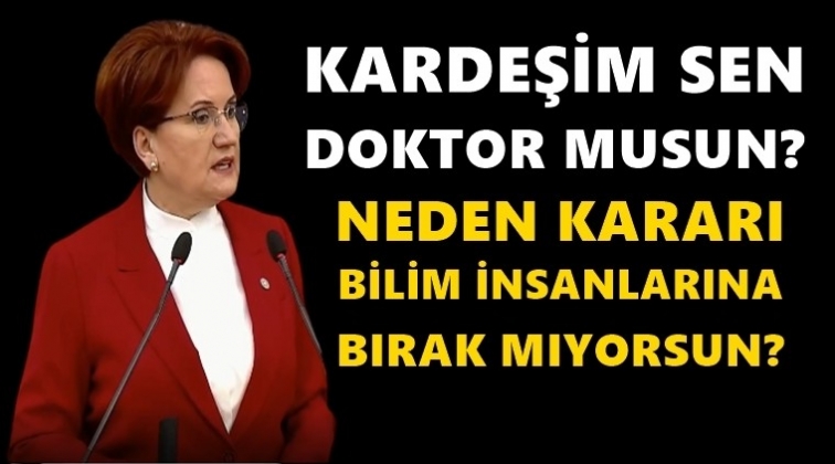 Akşener: Bu milleti aldattınız...