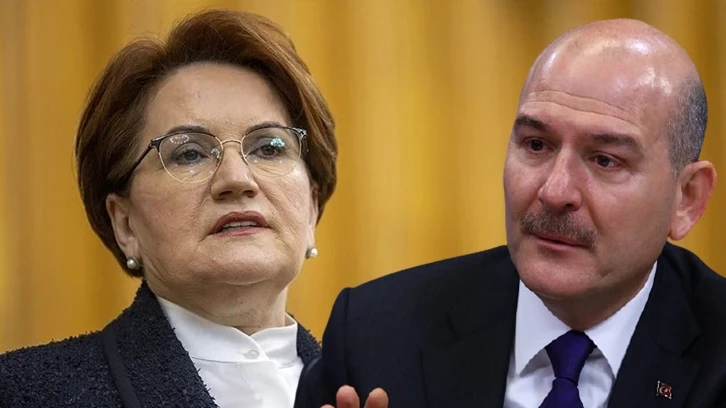  Akşener'den İçişleri Bakanı Soylu'ya 5 kuruşluk dava!