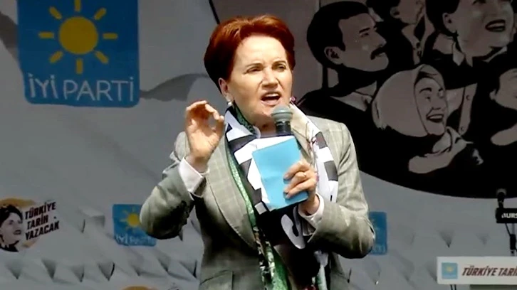 Akşener: Erdoğan, mezar kazarken petrol bulmuş!