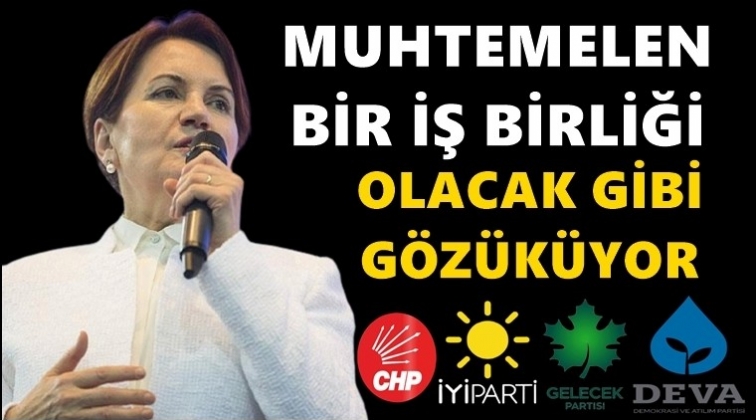 Akşener: İşbirliği olacak gibi gözüküyor...