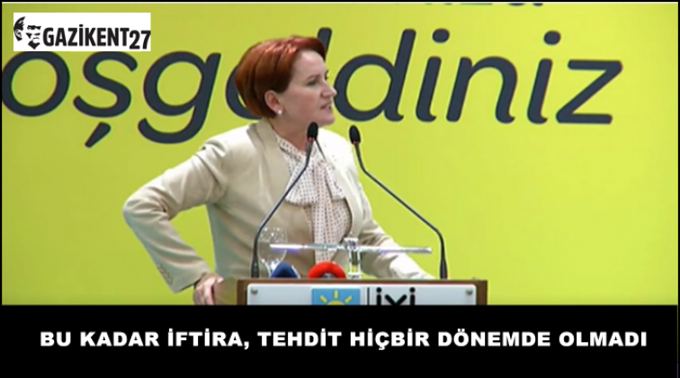 Akşener: İyi ki bu partiyi kurmuşuz