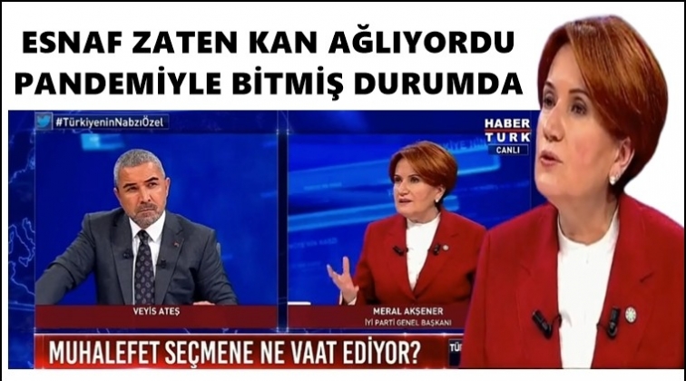 Akşener'den çarpıcı açıklamalar...