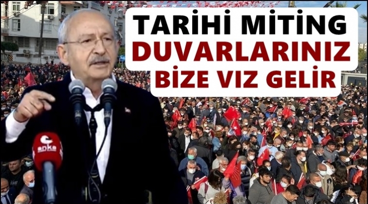 CHP seçim startını Mersin’den verdi!