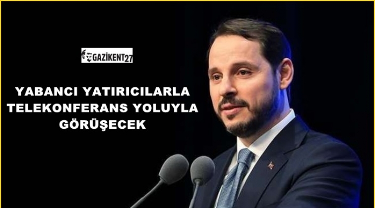 Albayrak, yabancı yatırımcıyla görüşecek