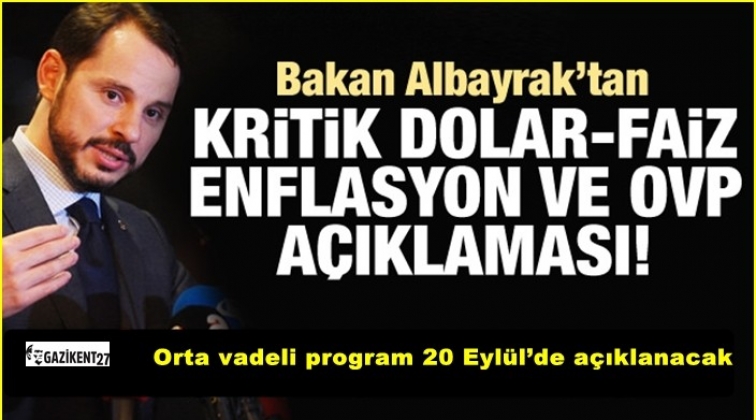 Albayrak’tan faiz kararı açıklaması!