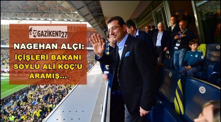 Al&ccedil;ı: Soylu derbi &ouml;ncesi Ali Ko&ccedil;'u aramış