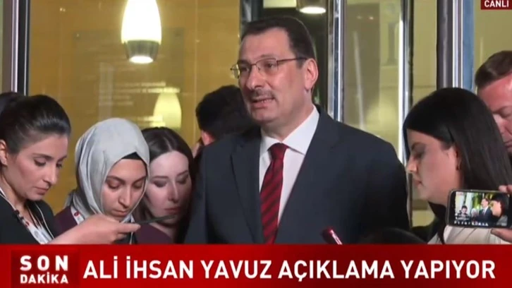 Ali İhsan Yavuz: Bizim acelemiz yok, açık ara öndeyiz!