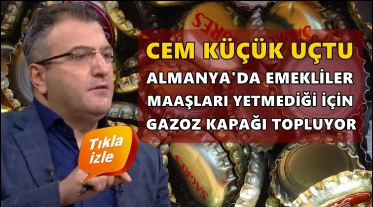 Almanya'da emekliler gazoz kapağı topluyormuş!