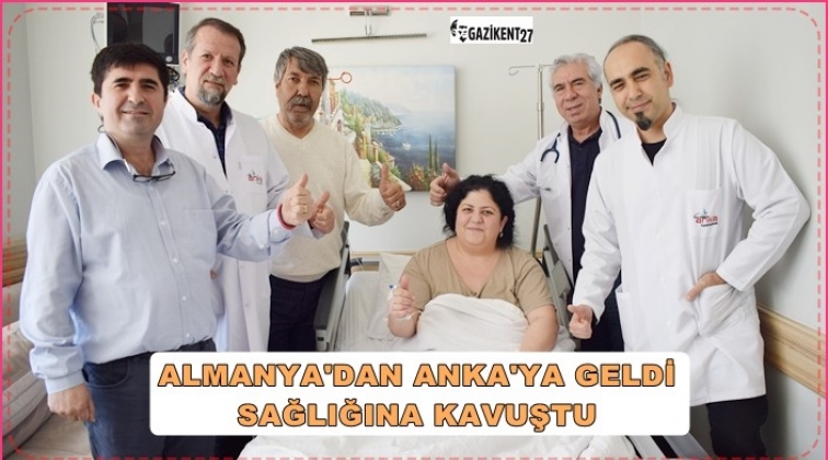 Almanya&rsquo;dan obezite ameliyatı i&ccedil;in Anka&rsquo;ya geldi