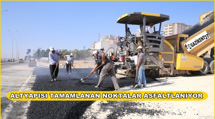 Alparslan Mahallesi&rsquo;nde asfaltlama &ccedil;alışması