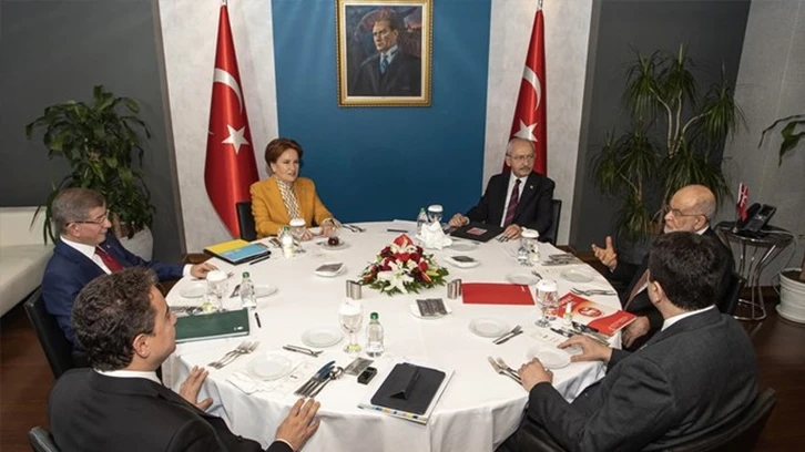 Altılı masa beşinci kez toplanıyor!